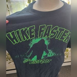 Gildan 100% heavy cotton Bigfoot tshirt rare westbranch state park ohio